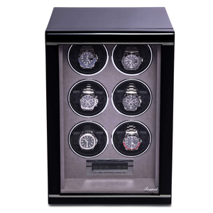 Rapport-Piano-Black-Wooden-Formula-Six-Watch-Winder-W556