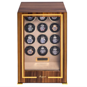 Rapport-Walnut-Burr-Wooden-Paramount-12-Watch-Winder-W312